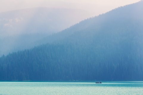 A Single Oar in the Blue