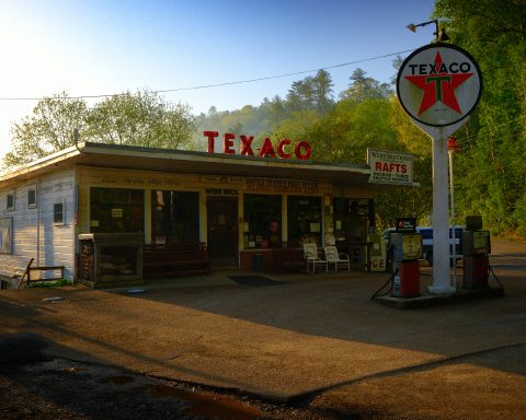 Golden Hour at the Crossroads