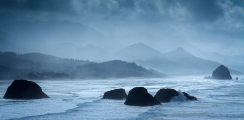 Monoliths in the Blue Tempest