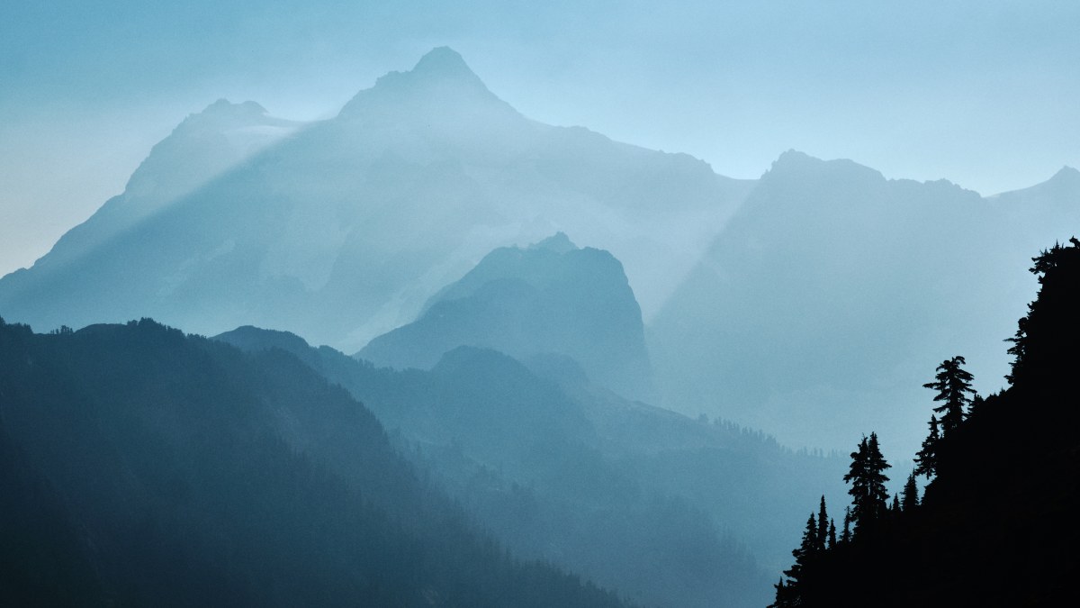 Layers of Ancient Blue