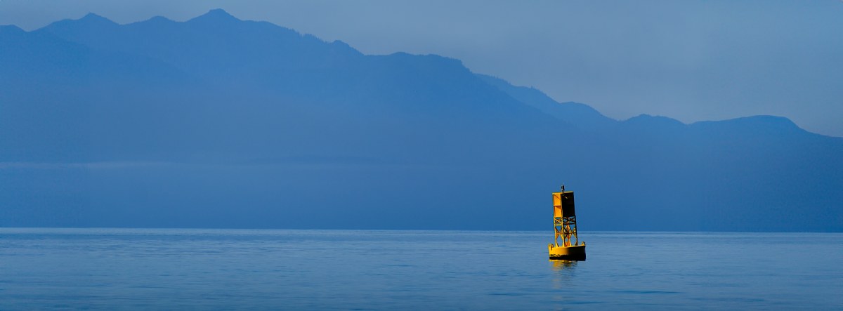 Solitary Beacon in the Deep Blue