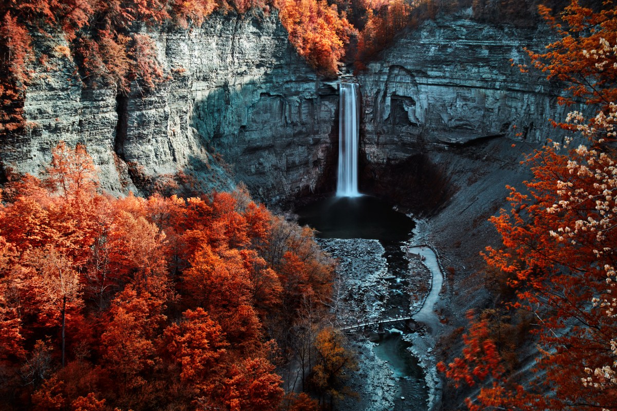 The Fire in the Gorge