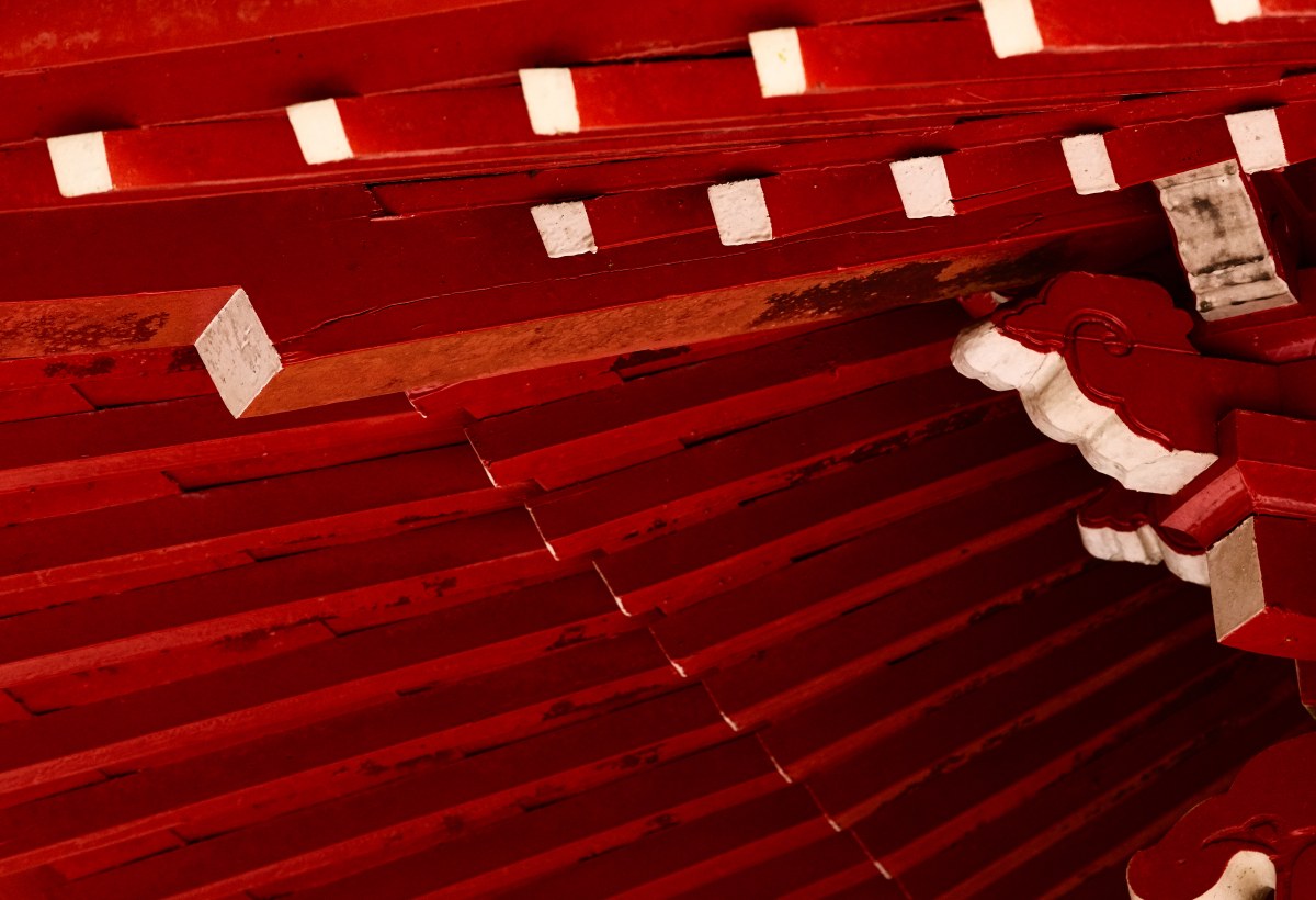 The Red Ribs of the Shrine