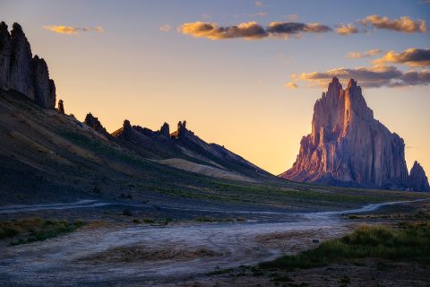 Desert Cathedral at Dusk
