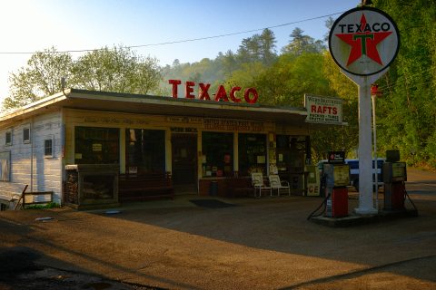 Golden Hour at the Crossroads