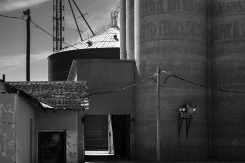 Silhouettes of the Harvest Tower