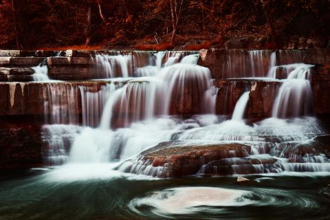 The Crimson Veil of the Fall