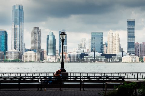 Urban Canyon Reflection